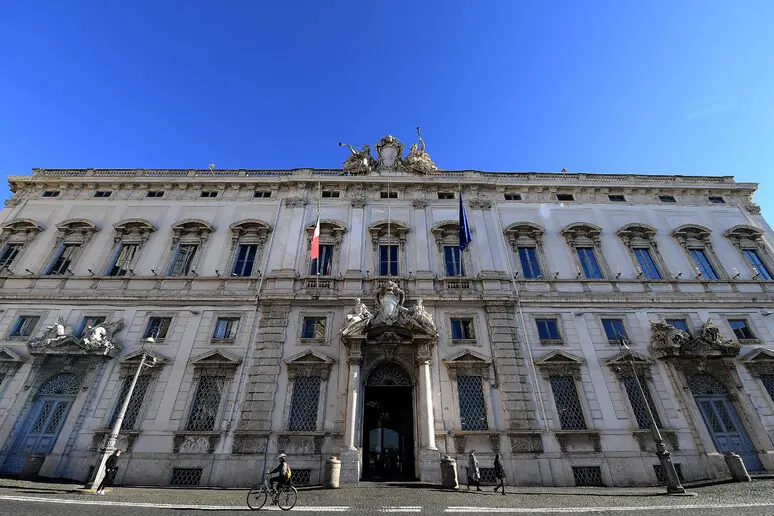 La Corte Costituzionale (Ansa)