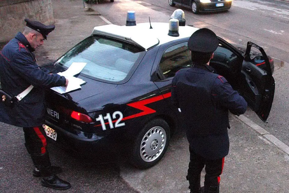 Una pattuglia dei carabinieri