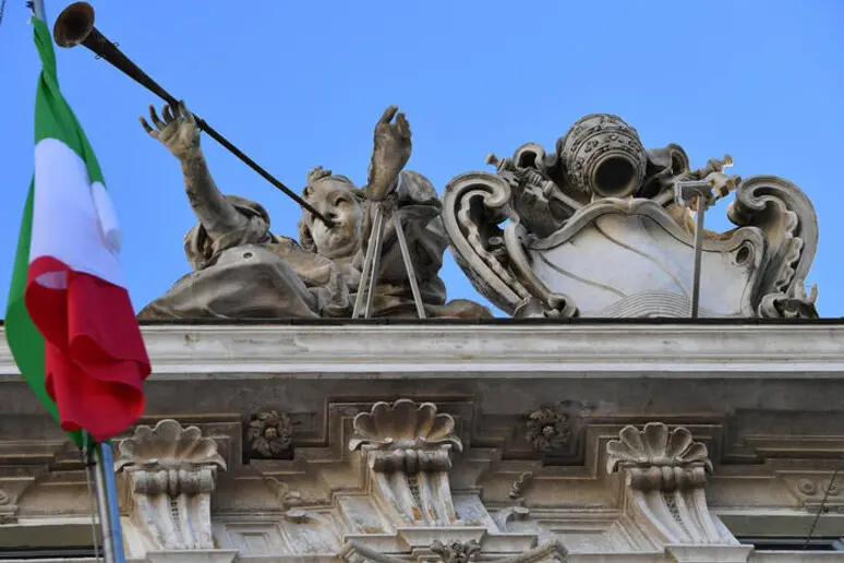 Corte costituzionale (foto Ansa)