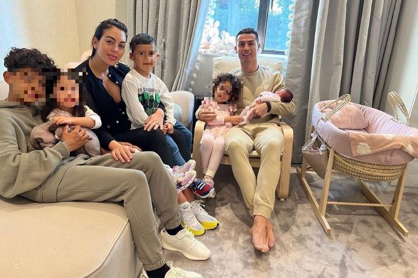 Svelato il nome della figlia di Cristiano Ronaldo e Georgina Rodriguez