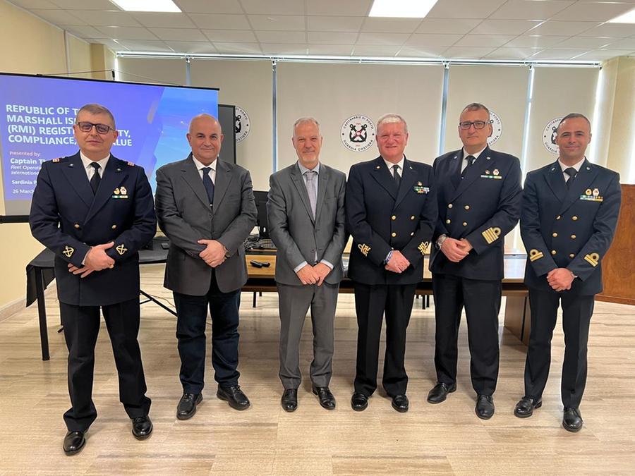 Cagliari, la Guardia costiera incontra i rappresentanti dell’amministrazione marittima delle Isole Marshall