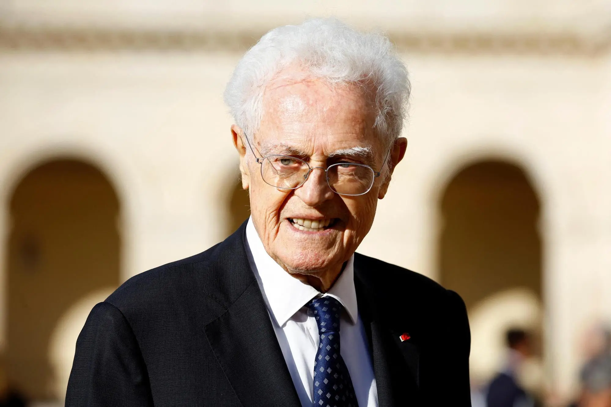 L'ex premier francese Lionel Jospin (foto Ansa/Epa)