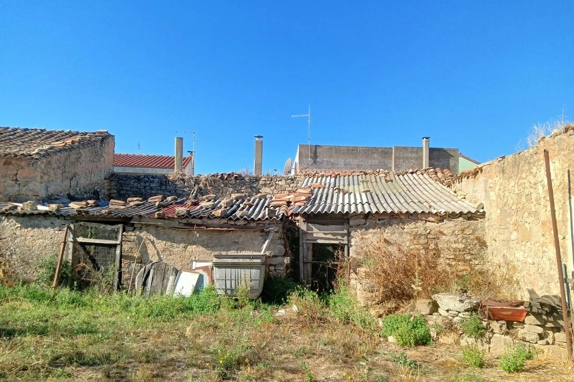 La vecchia casa dove sorgerà il Museo Raccis (foto Sirigu)