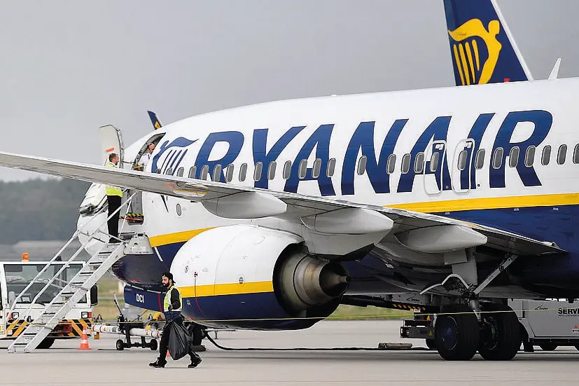 Un aereo Ryanair (Archivio Unione Sarda)