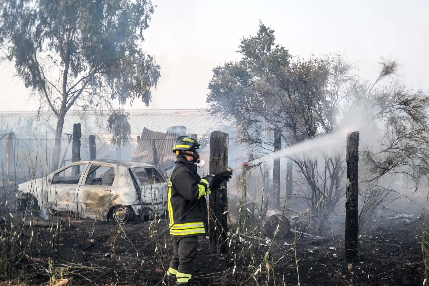 Una settimana di caldo feroce Capoterra trema dopo l’incendio