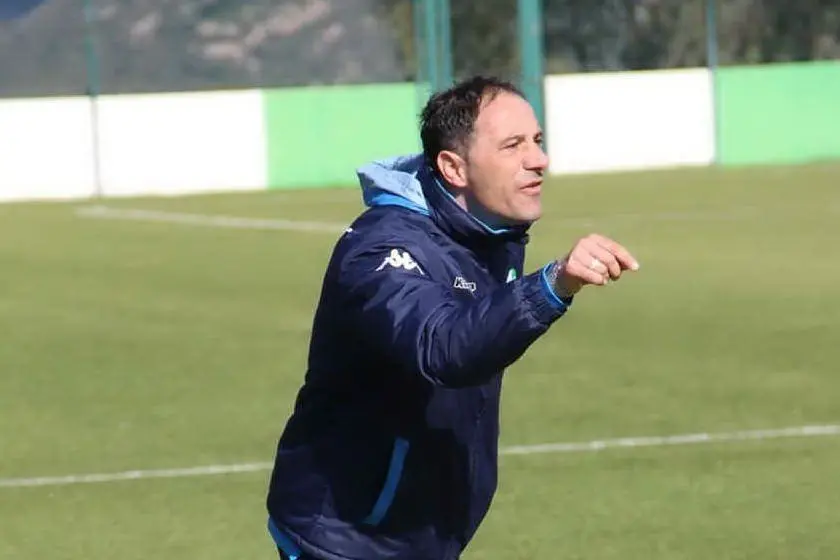 Sebastiano Pinna, nuovo allenatore della Ferrini (foto Andrea Serreli)