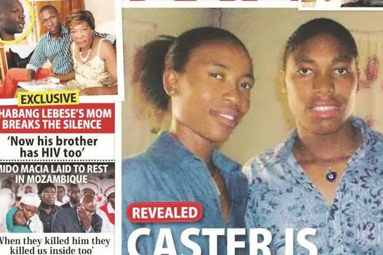Caster Semenya e la fidanzata sulla copertina della rivista &quot;Drum&quot; nel 2013