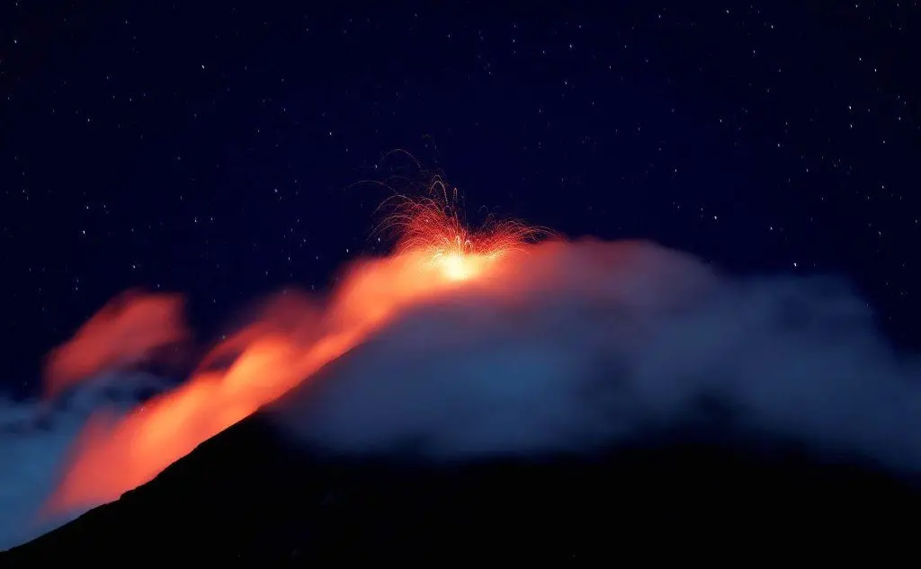 Il vulcano del Guatemala torna a fare paura