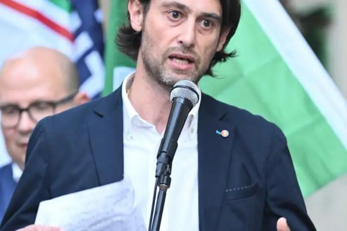 Il candidato sindaco di Fratelli d'Italia a Iglesias, Luigi Biggio