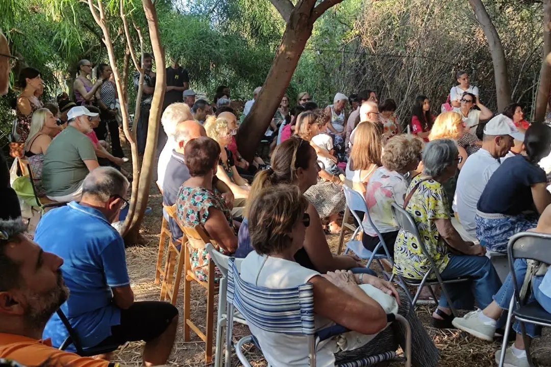 Quartucciu, orto giardino Mariposa de Cardu (foto Melis)