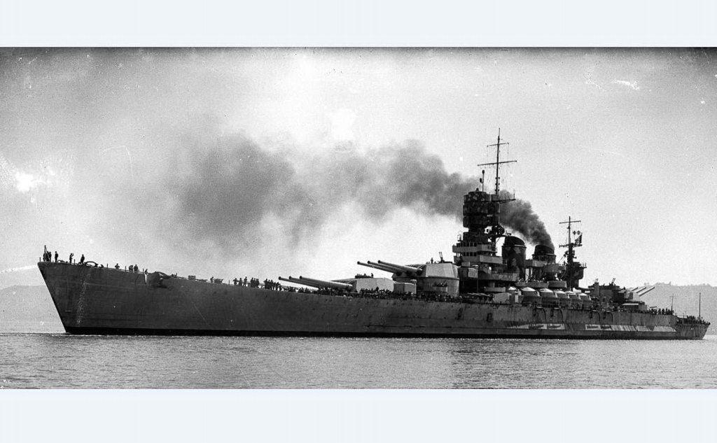 La corazzata Roma (foto Marina militare)
