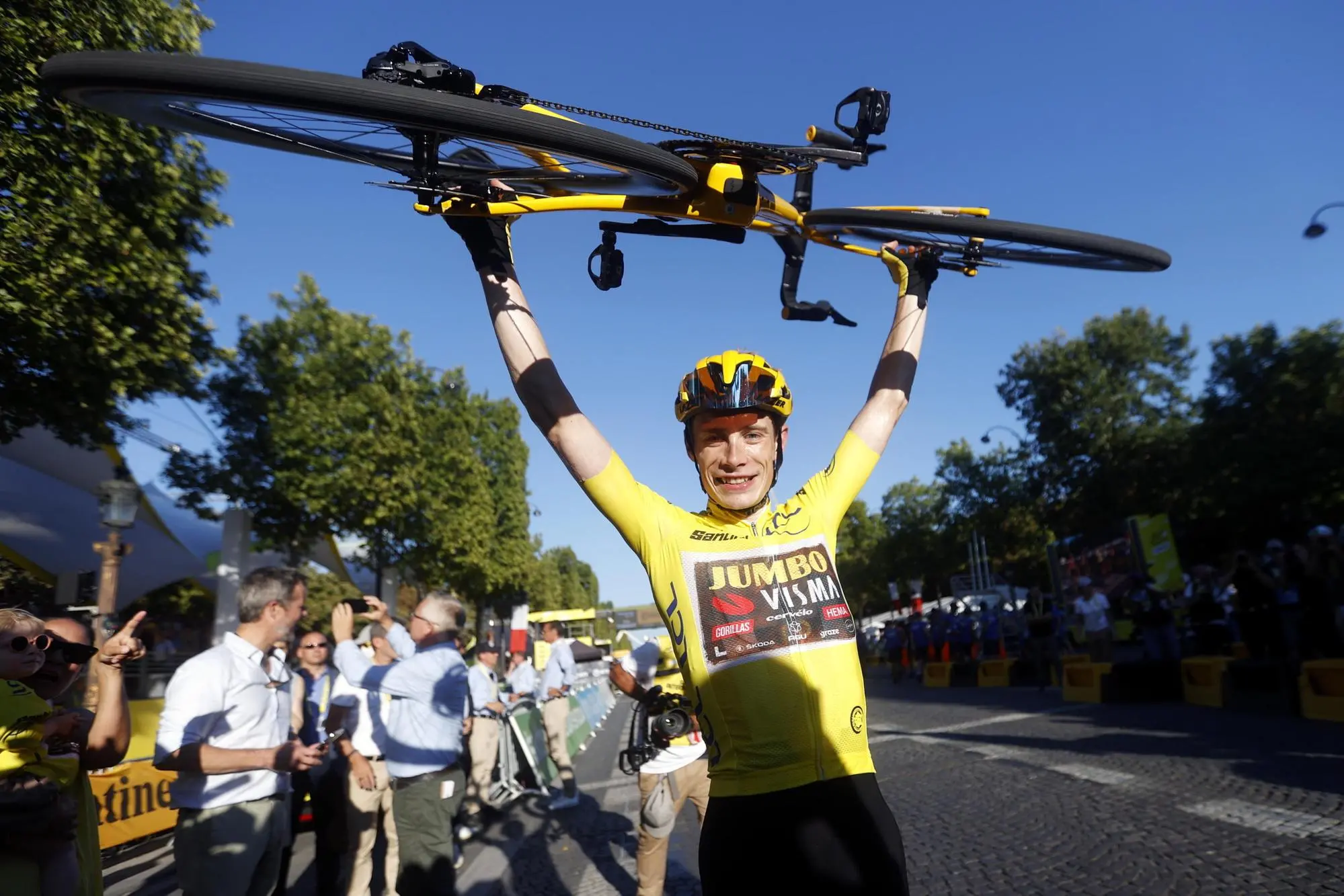Jonas Vingegaard (Ansa - Epa)