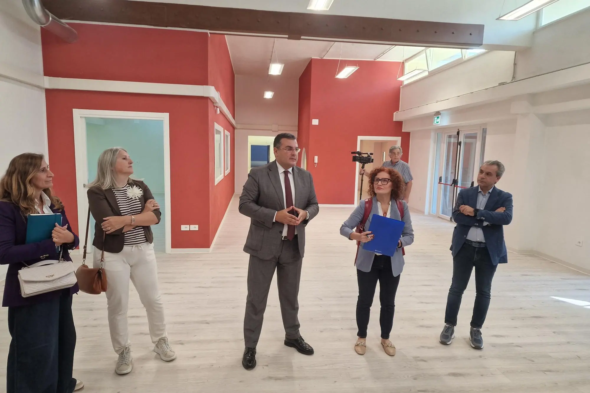 La presentazione dei nido di via Quasimodo a Sassari (foto Floris)