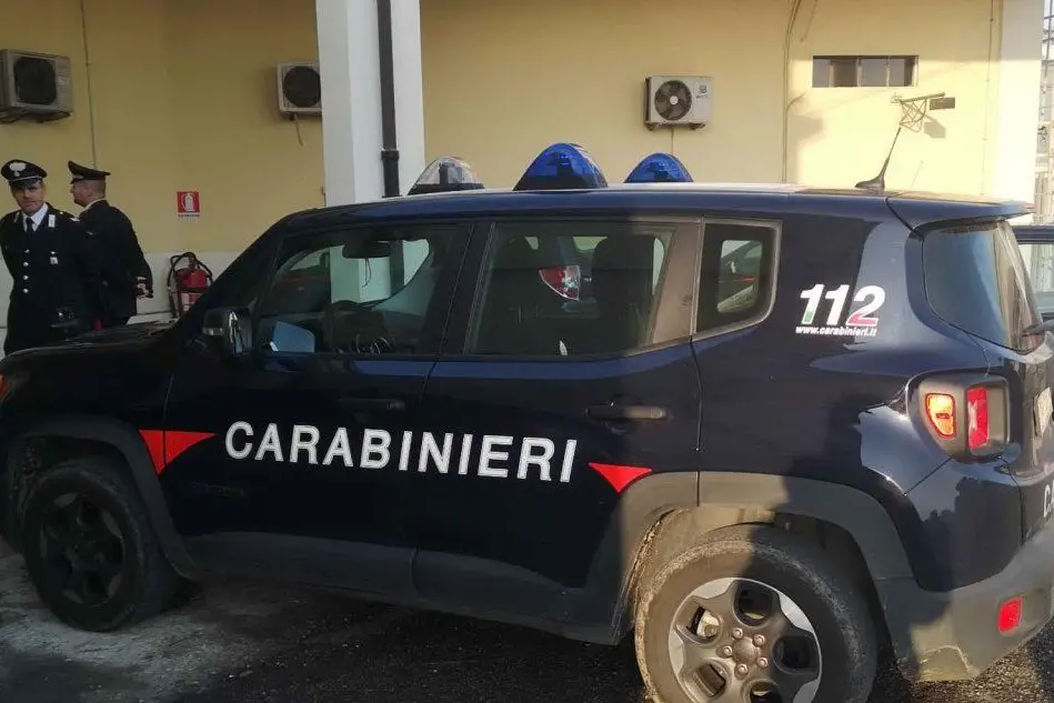 In azione i militari di Dolianova (foto carabinieri)