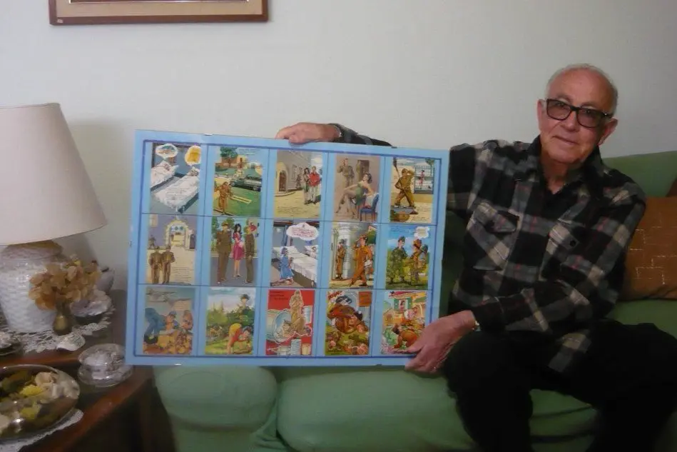 Nuccio Floris e le sue cartoline