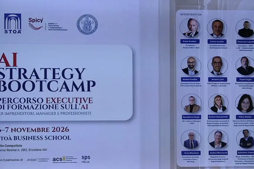 AI Strategy Bootcamp a Ercolano