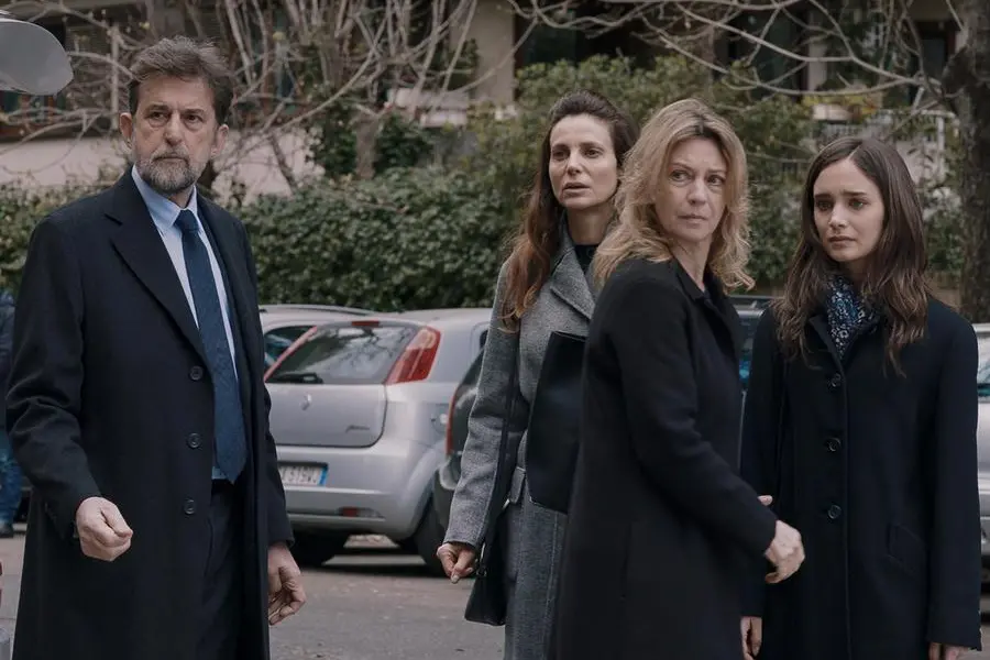 Una foto di scena tratta dal film &quot;Tre piani&quot; di Nanni Moretti (Ansa)