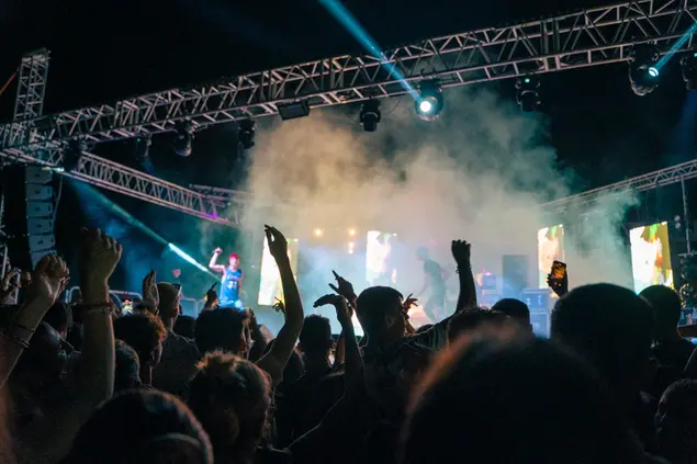 Un'esibizione sul palco del Nora Summer Festival (foto Murgana)