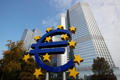 Banca centrale europea (foto Ansa/Epa)