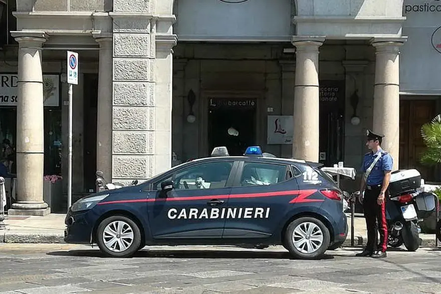 Carabinieri in azione a Cagliari (foto Carabinieri)