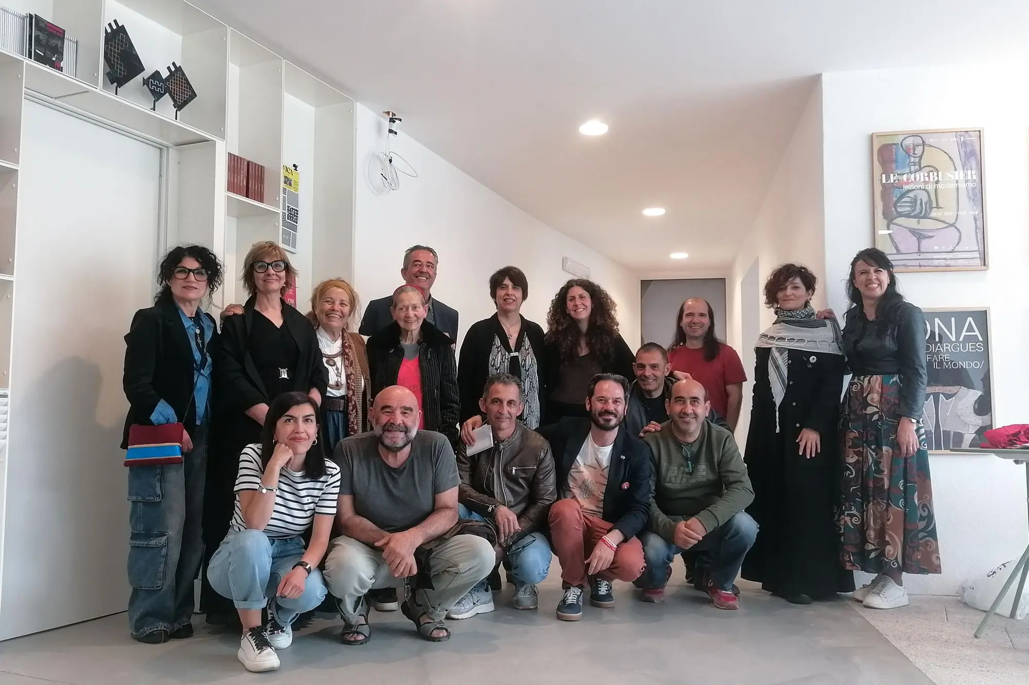 I concorrenti del 2° Nivola Poetry Slam (foto ufficio stampa)