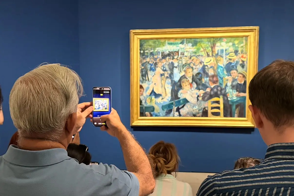Il Bal au moulin de la Galette di Renoir in mostra a Parigi
