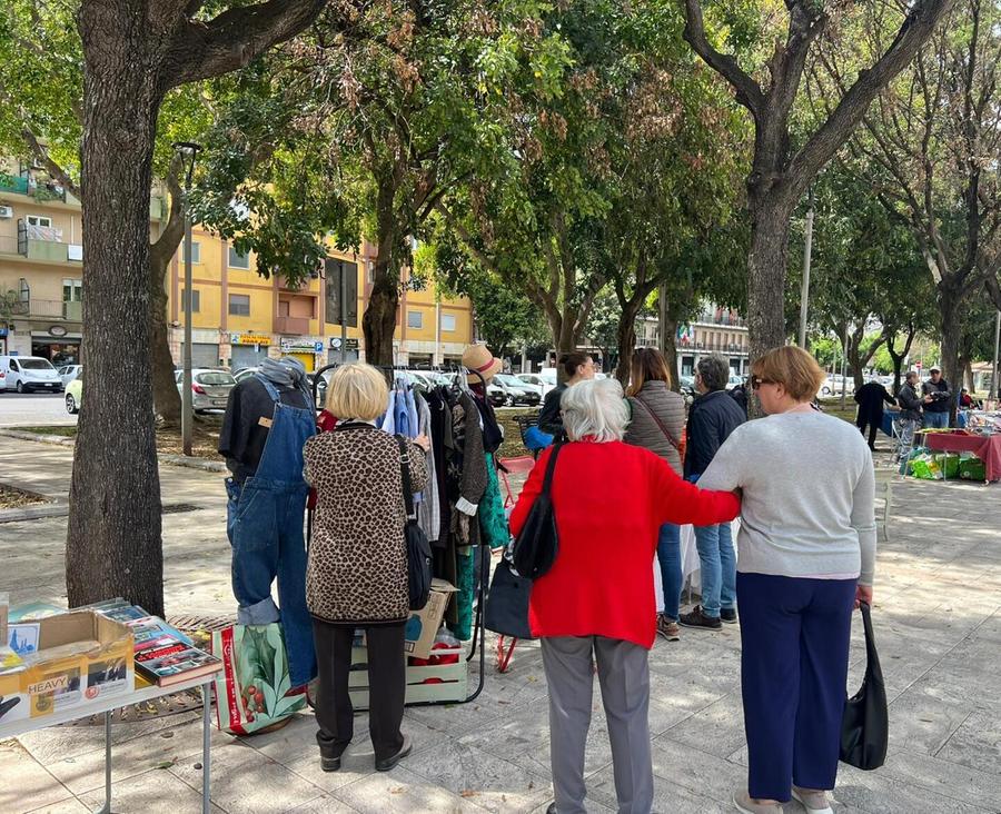 «Anche se non vendo, torno a casa felice»