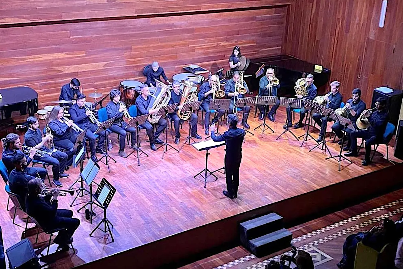 La Brass Band diretta da Gavino Mele