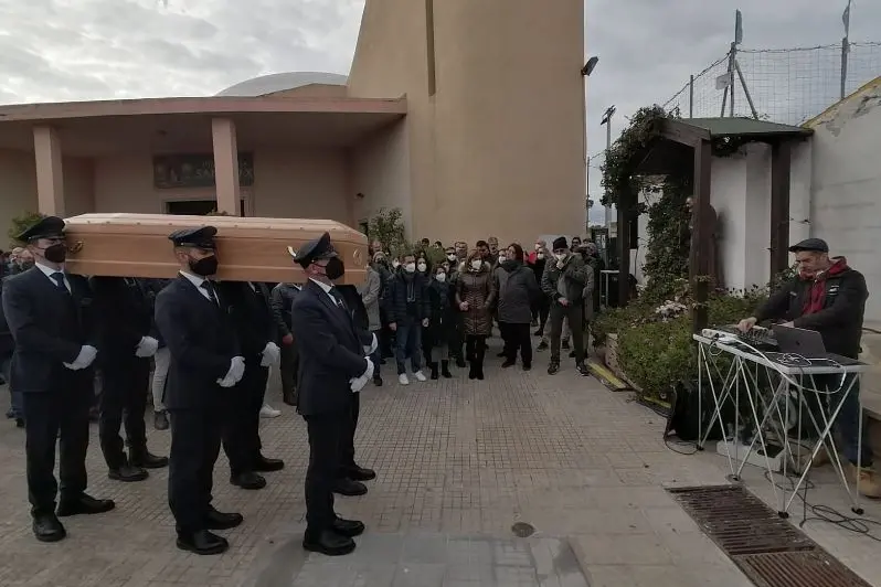 L'omaggio musicale a Gavinuccio (foto L'Unione Sarda-Pala)