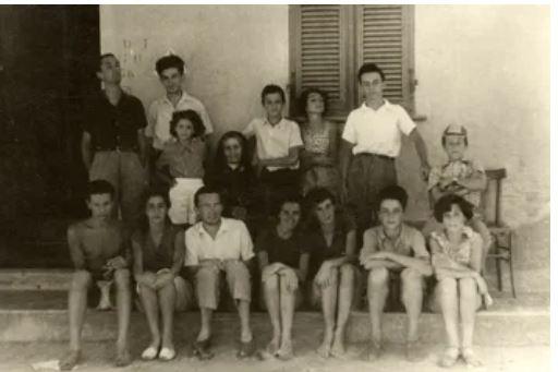 Le famiglie Berlinguer e Siglienti (foto Rais)