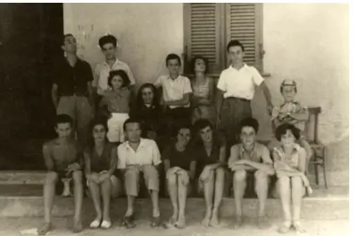 Le famiglie Berlinguer e Siglienti (foto Rais)