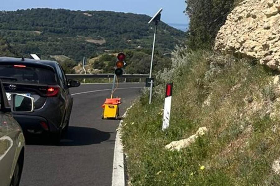 «Frana sulla Statale 129 bis, ora i lavori»