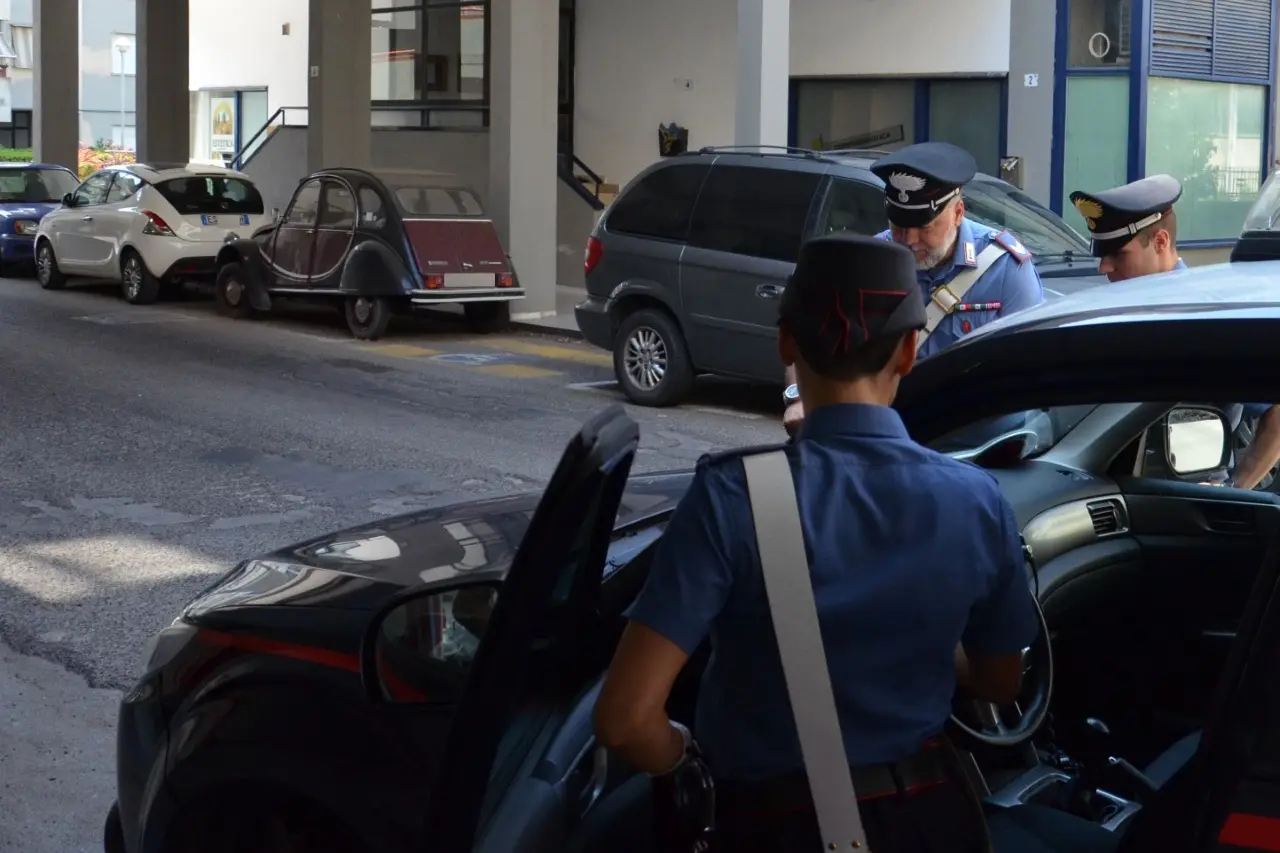 Samassi, alla guida sotto effetto di alcol e cocaina (foto carabinieri)