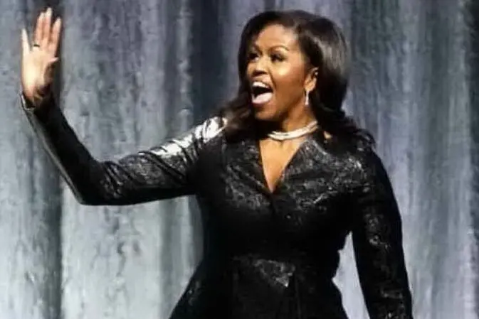 Michelle Obama (archivio L'Unione Sarda)