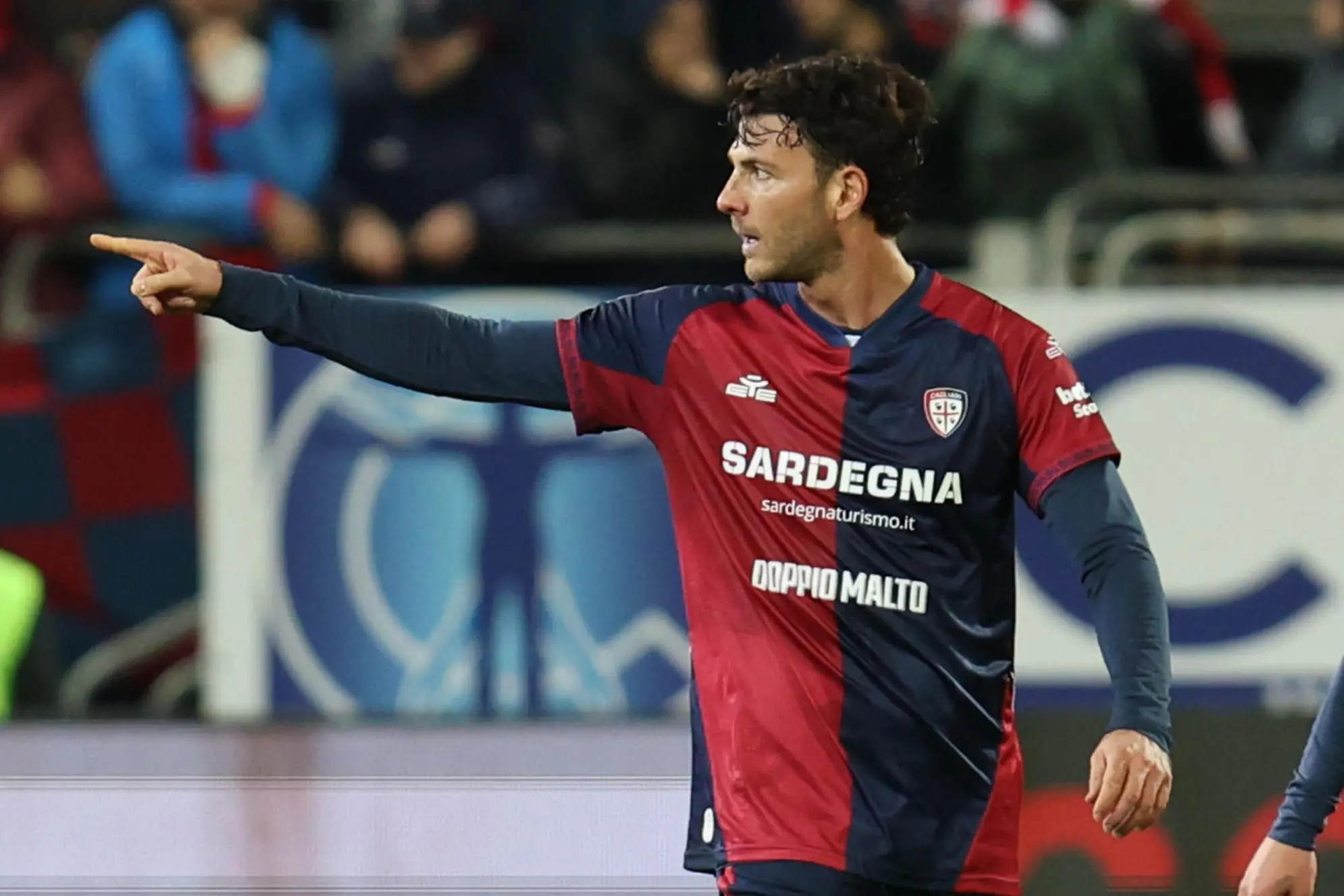 Luca Mazzitelli, fuori per infortunio da Cagliari-Cremonese (foto Ansa)