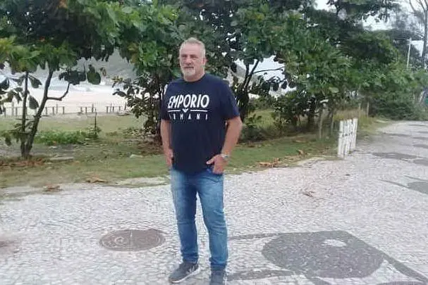 Carlo D'Andrea, cagliaritano da oltre 20 anni Rio De Janeiro (foto concessa)