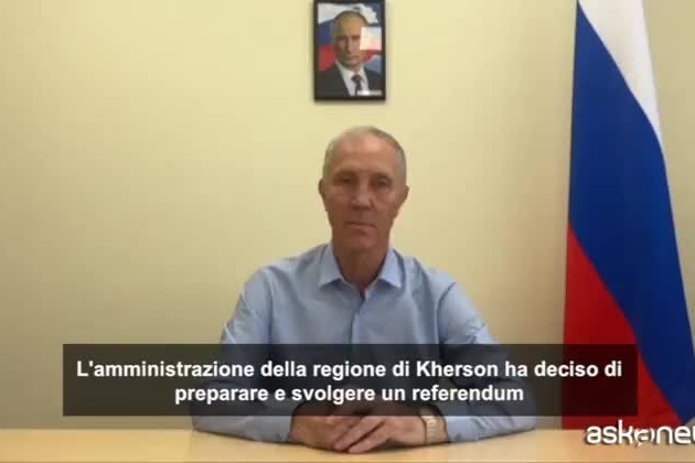 Mosca annuncia il referendum per annettere la regione di Kherson