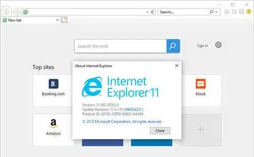 Internet Explorer