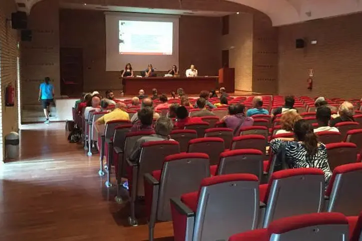 Porto Torres, la sala Filippo Canu (foto M.Pala)