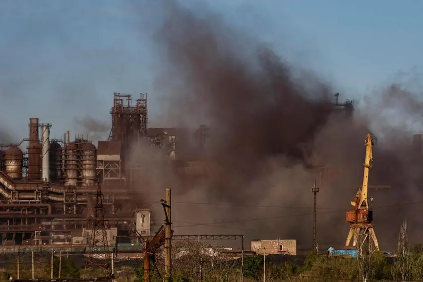 L'acciaieria di Azovstal a Mariupol (Ansa - Epa)