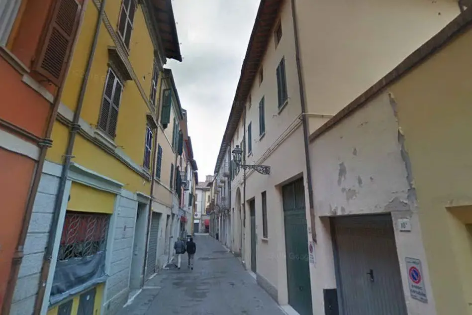 Via Mameli a Imola (Google Maps)