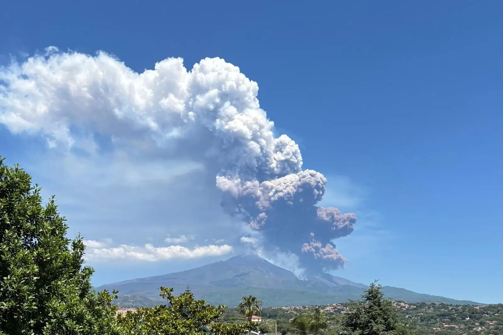 L'eruzione dell'Etna