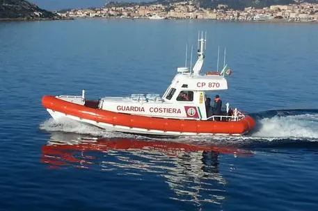 La Guardia costiera di La Maddalena (Ansa)