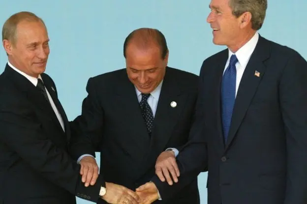 Con Putin e Bush