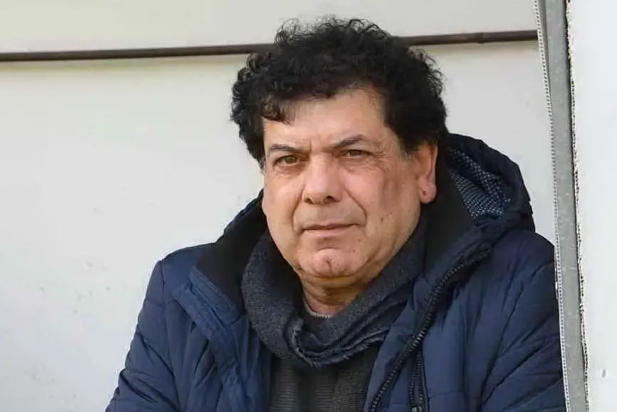 L'allenatore dell'Arzachena Mauro Giorico (archivio L'Unione Sarda)