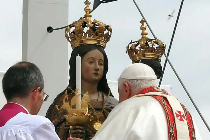Si celebra il Centenario della Proclamazione della Madonna di Bonaria a Patrona Massima dell'Isola (archivio L'Unione Sarda)