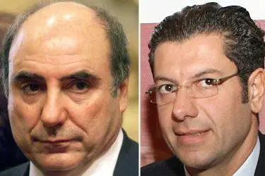 Agazio Loiero, candidato per il centrosinistra, e Giuseppe Scopelliti