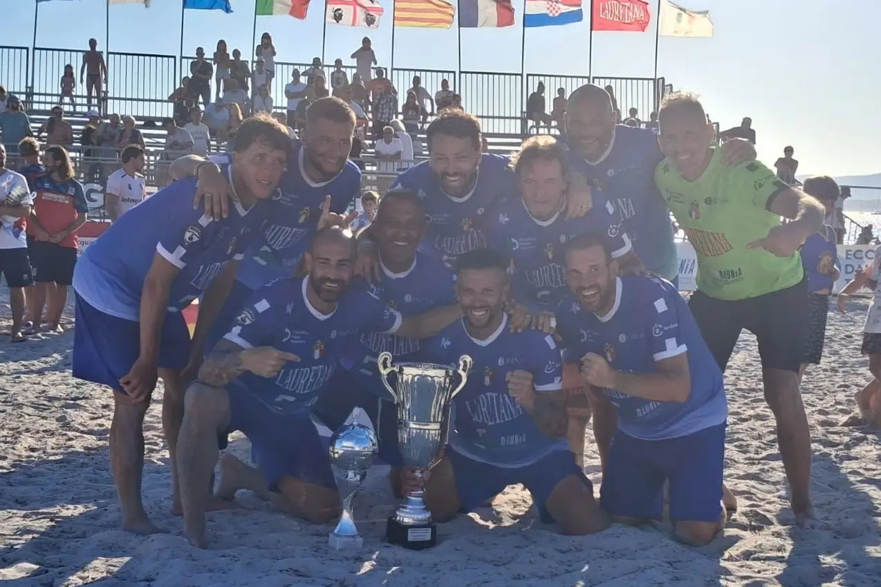 L'Italia campione ad Alghero (foto Antonio Burruni)
