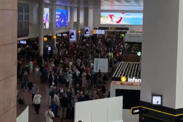 Caos all'aeroporto di Bruxelles