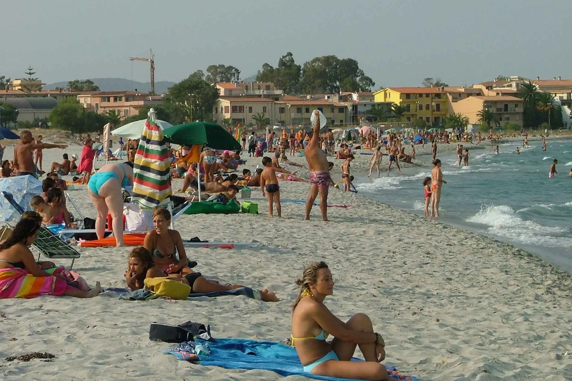 La spiaggia di La Caletta a Siniscola
